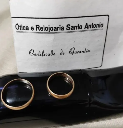 Aliança de ouro 18