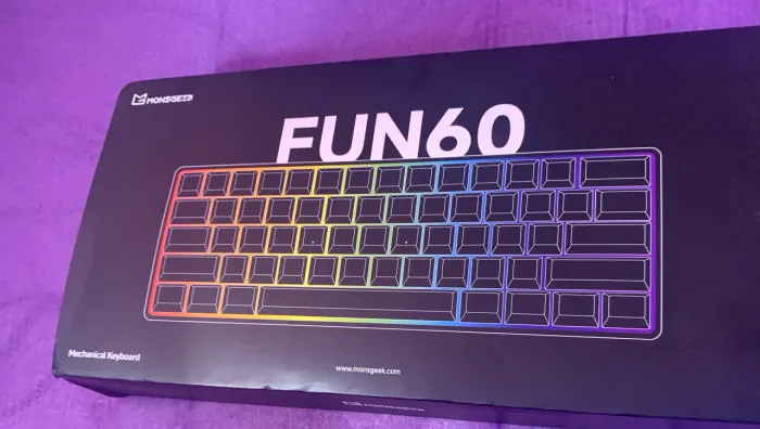 Teclado FUN60 PRO Nébula White