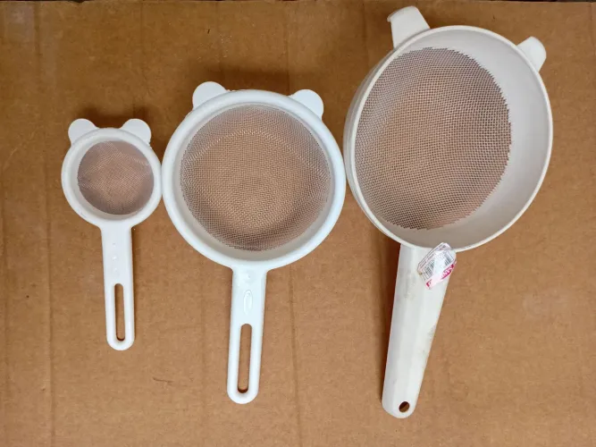 Peneiras para cozinha. 3 tamanhos