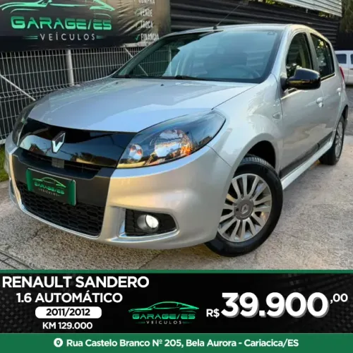 Renault Sandero Privilège Hi-flex 1.6 16V 5P AUT 2012
