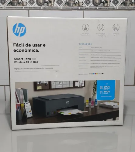 Impressora Multifuncional HP Smart Tank 589 [Lacrada]