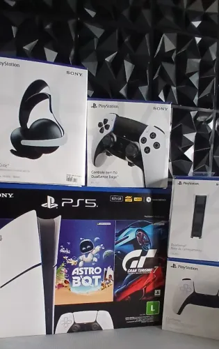 Ps5 slim e acessórios