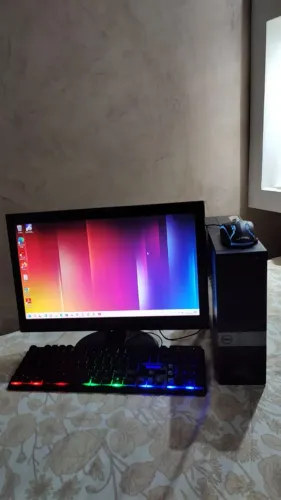 Pc CORE i5 DELL 6a geração DELL 4gb memória, hd 500gb, monitor 20". Parcelo no cartão
