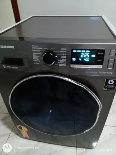 Lava e seca Samsung 10 kg funcionando