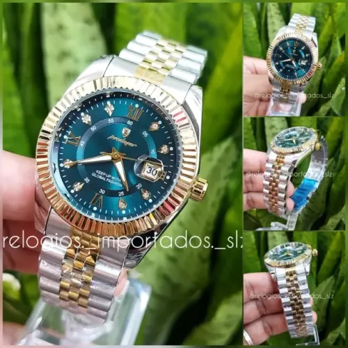 RELÓGIO MASCULINO POEDAGAR - Pulseira de AÇO INOXIDÁVEL - GARANTIA - ENTREGA Facilitada