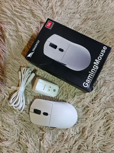 Mouse gamer smailwolf m3 proplus com dock