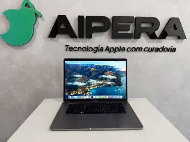 MACBOOK PRO CORE i9, 32 GB RAM, 512 ARMAZENAMENTO, 15.4?, TOUCH BAR, TOUCH ID 