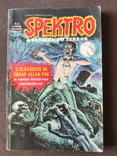 Spektro #8 (Vecchi) - Gibi de terror raro. Anos 70