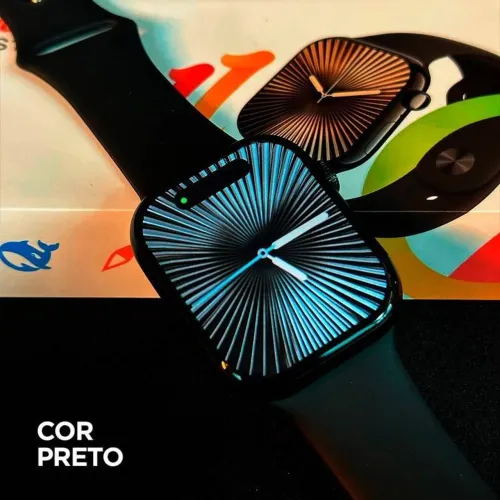 Smartwatch Microwear S11 Séries 11 Preto Promoção