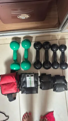 Kit para treino em casa!