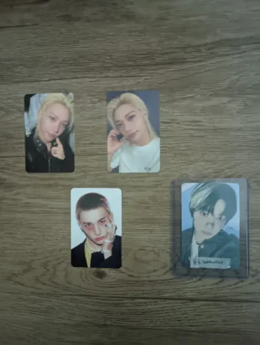 Photocards Felix e Hyunjin Originais/Oficiais Stray Kids