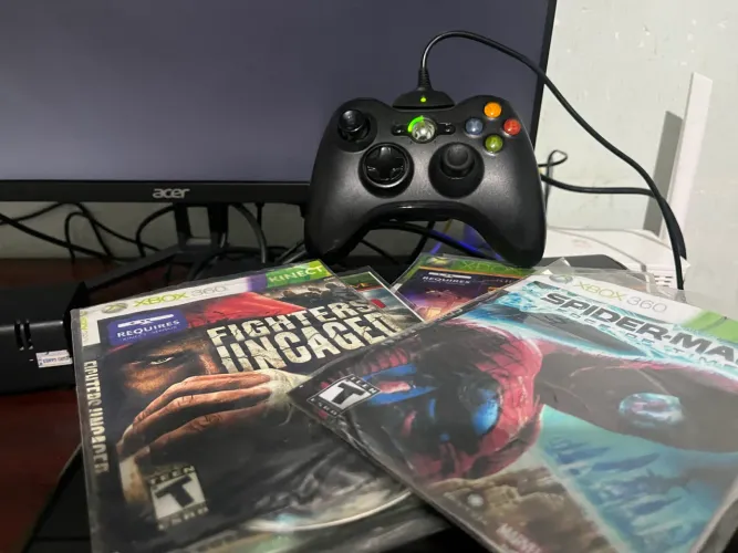 XBOX 360 TURBINADO COM VÁRIOS JOGOS