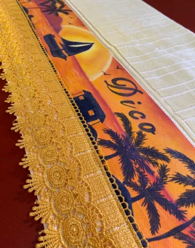 Toalha personalizada 