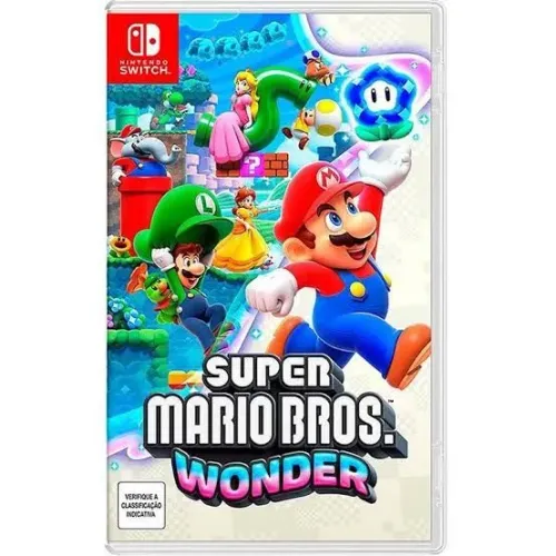 Super Mário Bros Wonder - Jogo de Nintendo Switch (Aceito Cartão)
