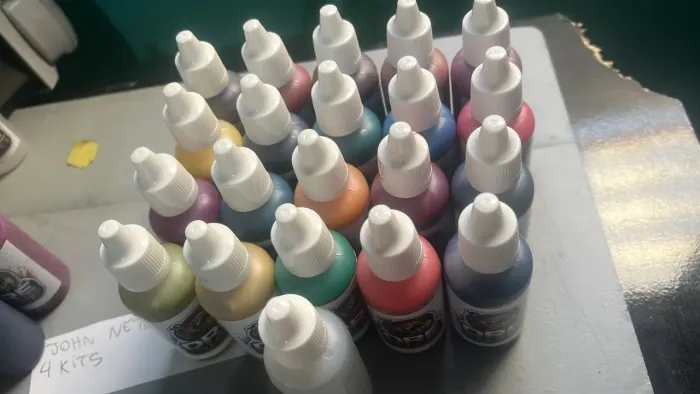DRÉ colors Tintas para aerografo e modelismo é impressão 3D