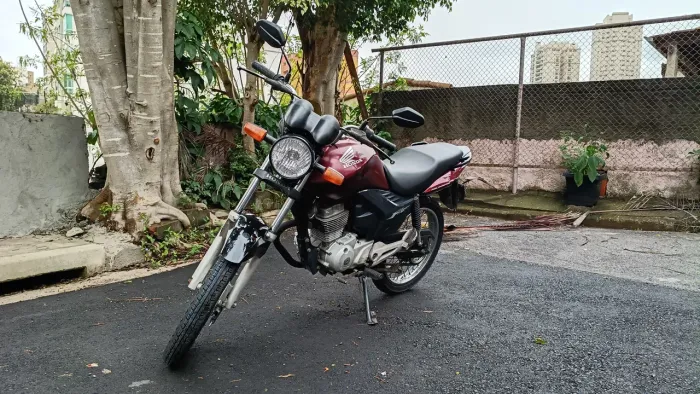Honda CG 150 ESI 2011 Vinho | Revisionada e Doc Ok