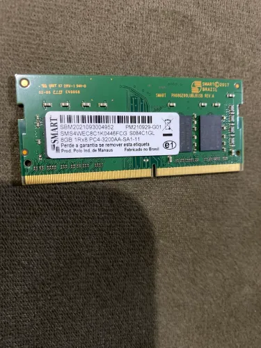 Memória RAM DDR4 8gb