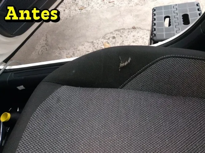 Seu Banco Automotivo Em Tecido Descosturou Ou Rasgou? Consertamos!
