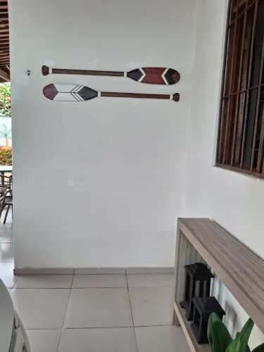 Par de remos decorativos