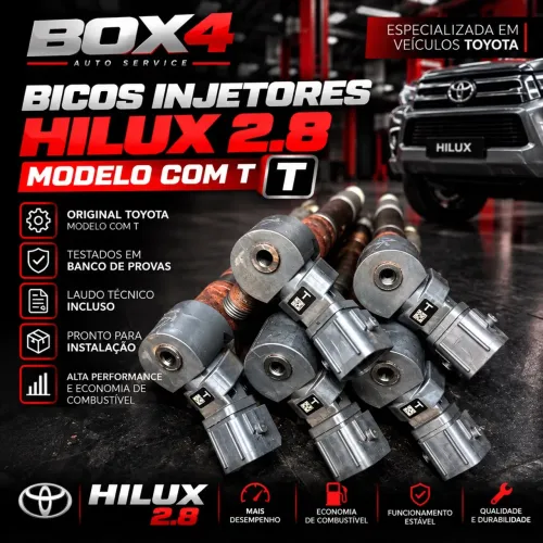 Bicos injetores Hilux 2.8/3.0