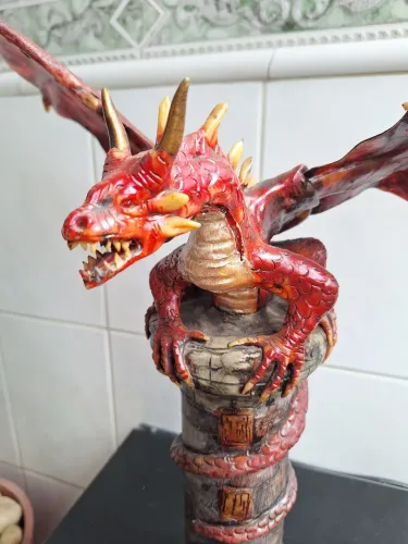Dragão Incensário 47cm