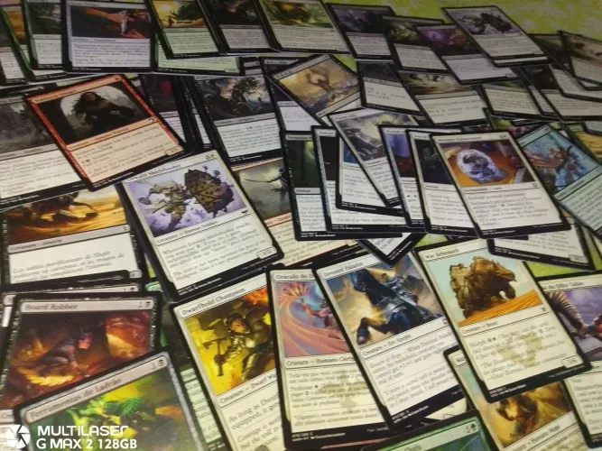 01 lote de cartas MAGIC 100 unidades