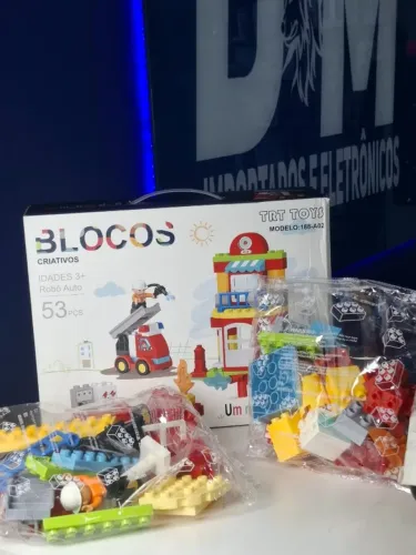 Blocos de Montar TRT Toys 188-A02 Bombeiros - 53 Peças