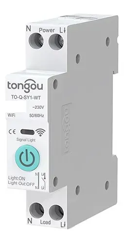 Tuya Disjuntor Inteligente | Interruptor de Circuito Wi-Fi