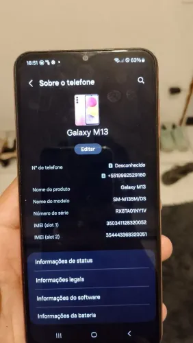 Vende-se celular M13