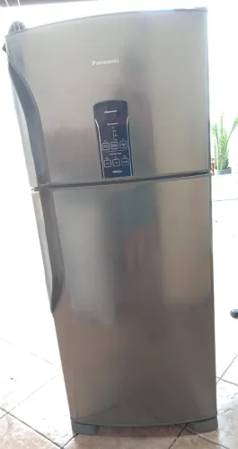 Geladeira Panasonic Cinza 110V