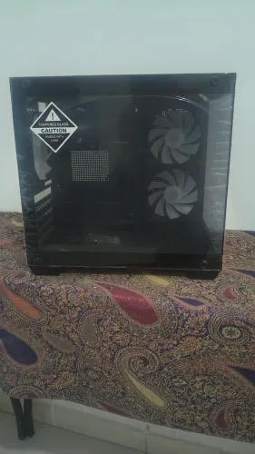 Gabinete Mid Tower Com 3 Fans Rgb
