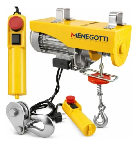Guincho Eletrico P/ 300 À 600 Kg Mono 220v 12mt 220v