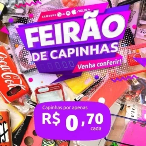 Kit 50 Capas Capinhas Para Smartphones, Variadas Modelos Diversos Pronta Entrega