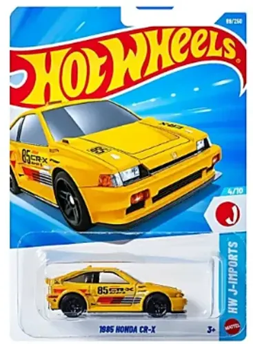 Carrinho Hot Wheels 1985 Honda CR-X JJJ51