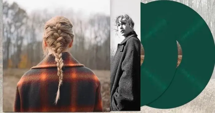 LP VINIL Taylor Swift - Evermore (Edição Deluxe - 2LP) - Importado Novo Lacrado