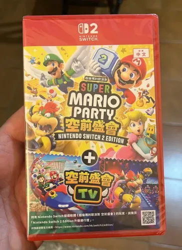 Super Mario Party Jamboree + Jamboree TV - Switch 2 - Lacrado - Versão Asiática