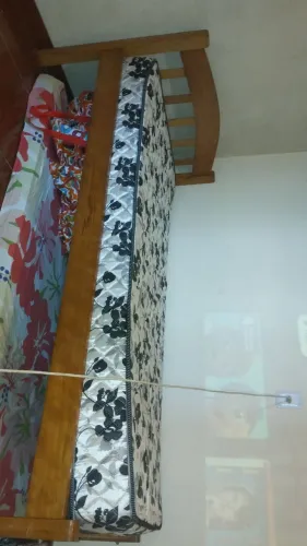 Combo cama+ colchão solteiro