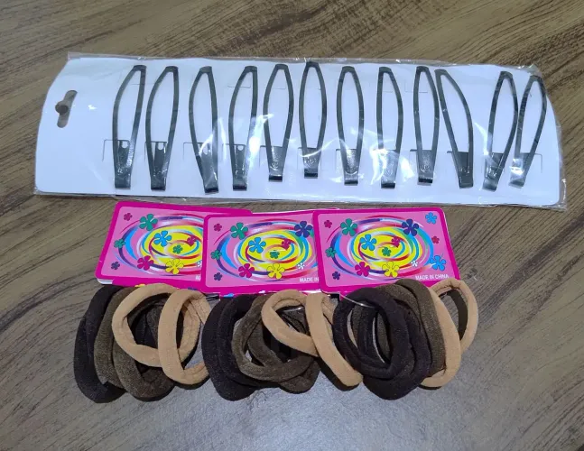 Tic-tac e Xuxinhas de cabelo 