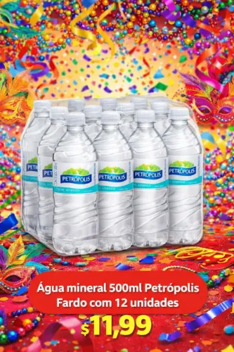 Água mineral 500ml