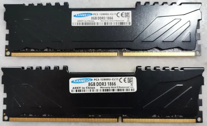 Memoria Ram KANMEIQI 16gb 2x8gb Ddr3 1866mhz Pc3 12800u