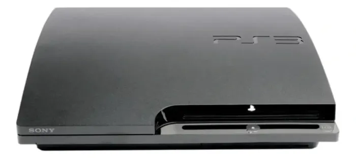 PS3 slim desbloqueado com controles e 5 jogos originais