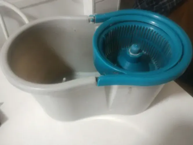 Balde Spin Mop Flash Limp - 3.5 L - Cesto 15 cm - Reposição ou sobressalente