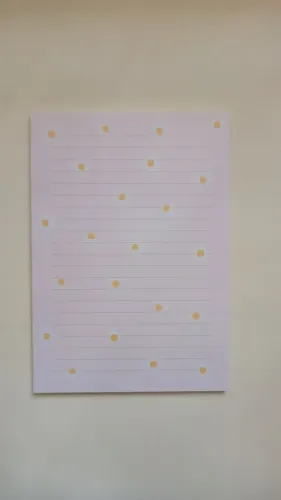 Bloco de notas margaridas rosé