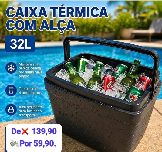 Cooler térmico 32l