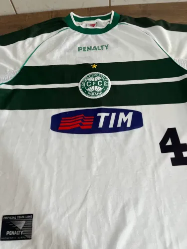CAMISA DO CORITIBA DE 2001 DO ZAGUEIRO EDINHO BAIANO