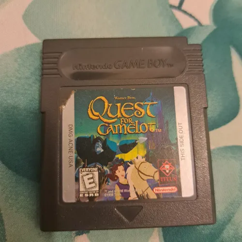 Jogo Quest for Camelot para game boy 