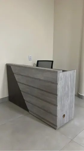 Balcão de recepção