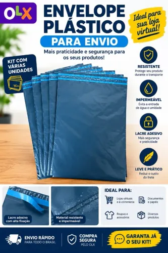 Envelope de segurança 20x30 kit 1.000 peças Cinza , Sedex , Ecommerce temos kits menores