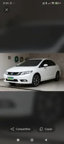 Honda Civic Sedan LXR 2.0 Flexone 16V Aut. 4P 2016
