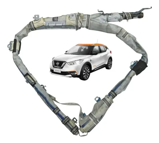 *airbag Esquerdo Cortina Nissan Kicks 2016/2023 Bege